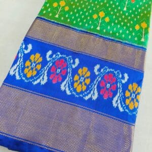 Kaddi Border Silk Saree