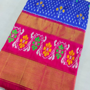 Kaddi Border Silk Saree