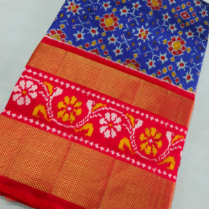 Kaddi Border Silk Saree