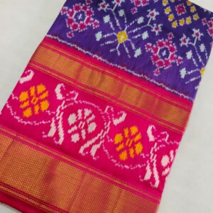 Kaddi Border Silk Saree